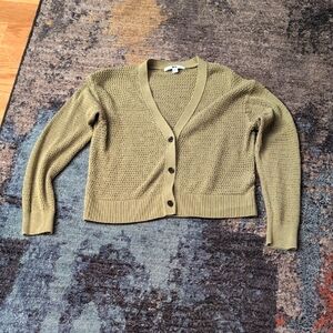 Uniqlo Khaki Women's Cardigan